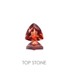レッドラブラドライト(宝石名ラブラドライト)エチオピア産 0.44ct 識別済[221018256]5x4.9mm前後