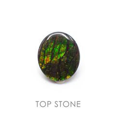 アンモライト カナダ産 ルース 4.79ct[21019026]13.9×12mm前後
