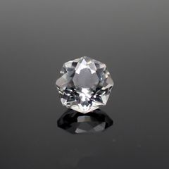 ◇オクタゴンカット◇ホワイトトパーズ ブラジル産 1.23ct[221018496]6.1x6.1mm前後