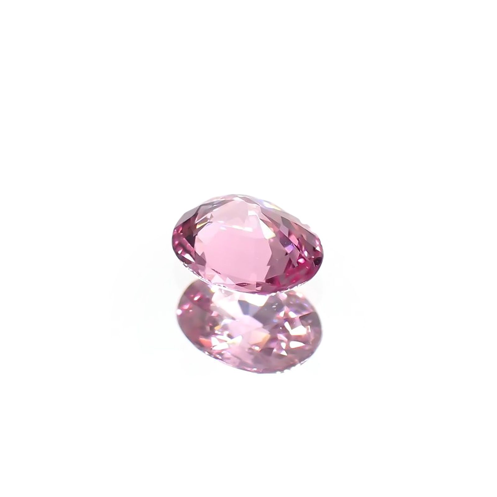 パパラチャサファイア(宝石名サファイア/別名パパラチャ・サファイア)スリランカ産 DGL鑑付 0.346ct / 4.91x3.97mm前後 [230421632]