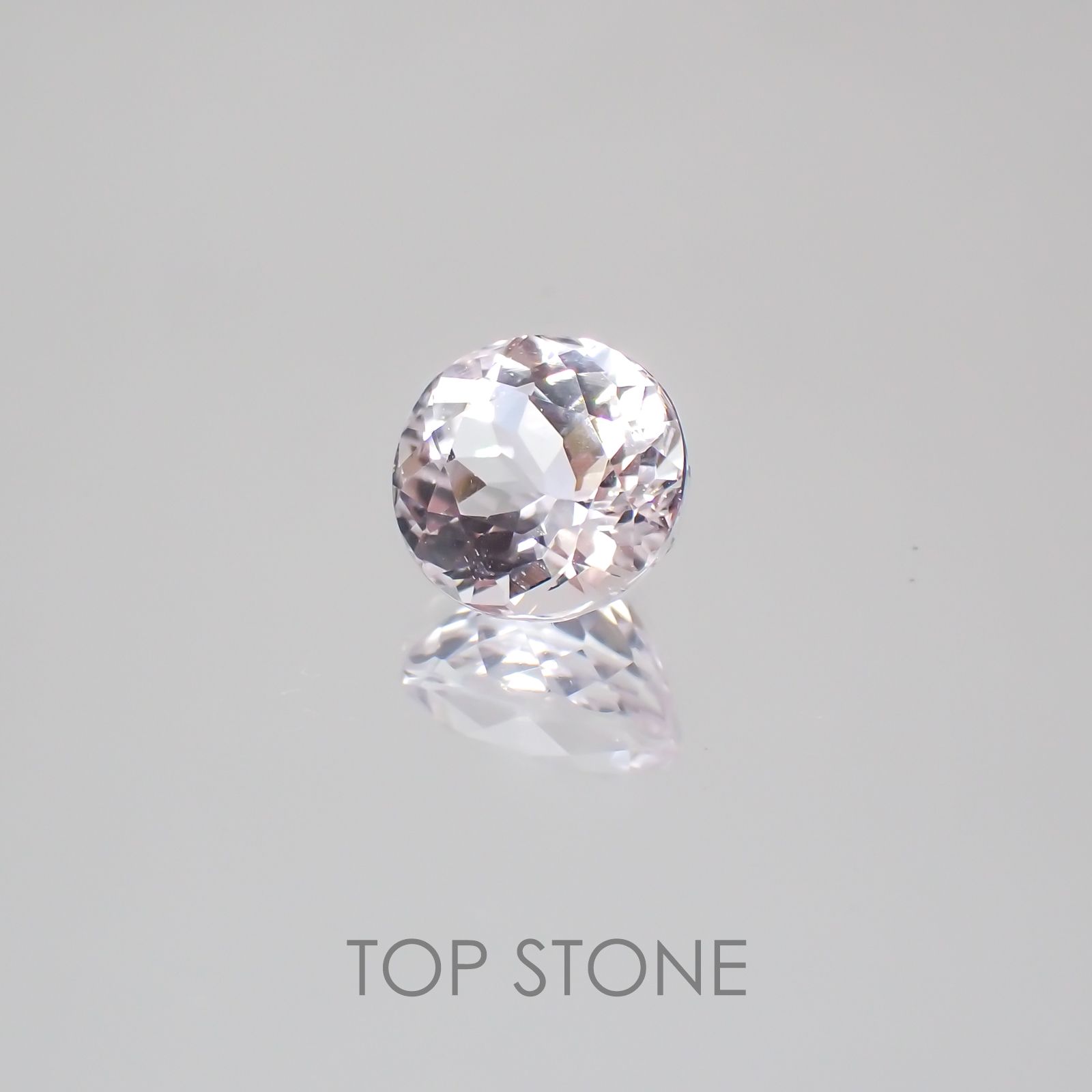 クンツァイト アフガニスタン産 ルース 1.69ct[21029732]7.3×7mm前後