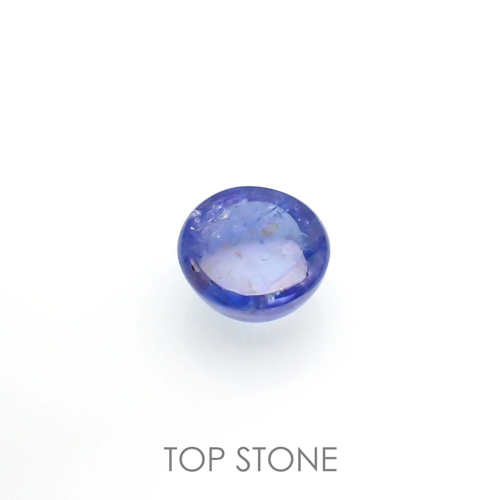 バイカラータンザナイト(宝石名バイカラー・ゾイサイト) タンザニア産 5.43ct 識別済[210812246]10.1×10mm前後
