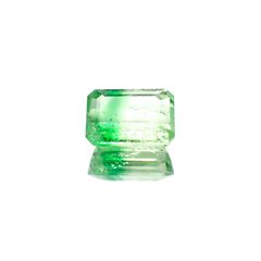 バイカラーツァボライト(宝石名グリーン グロッシュラー・ガーネット)タンザニア産 識別済 1.50ct / 7.5x5.5mm前後 [231124262]