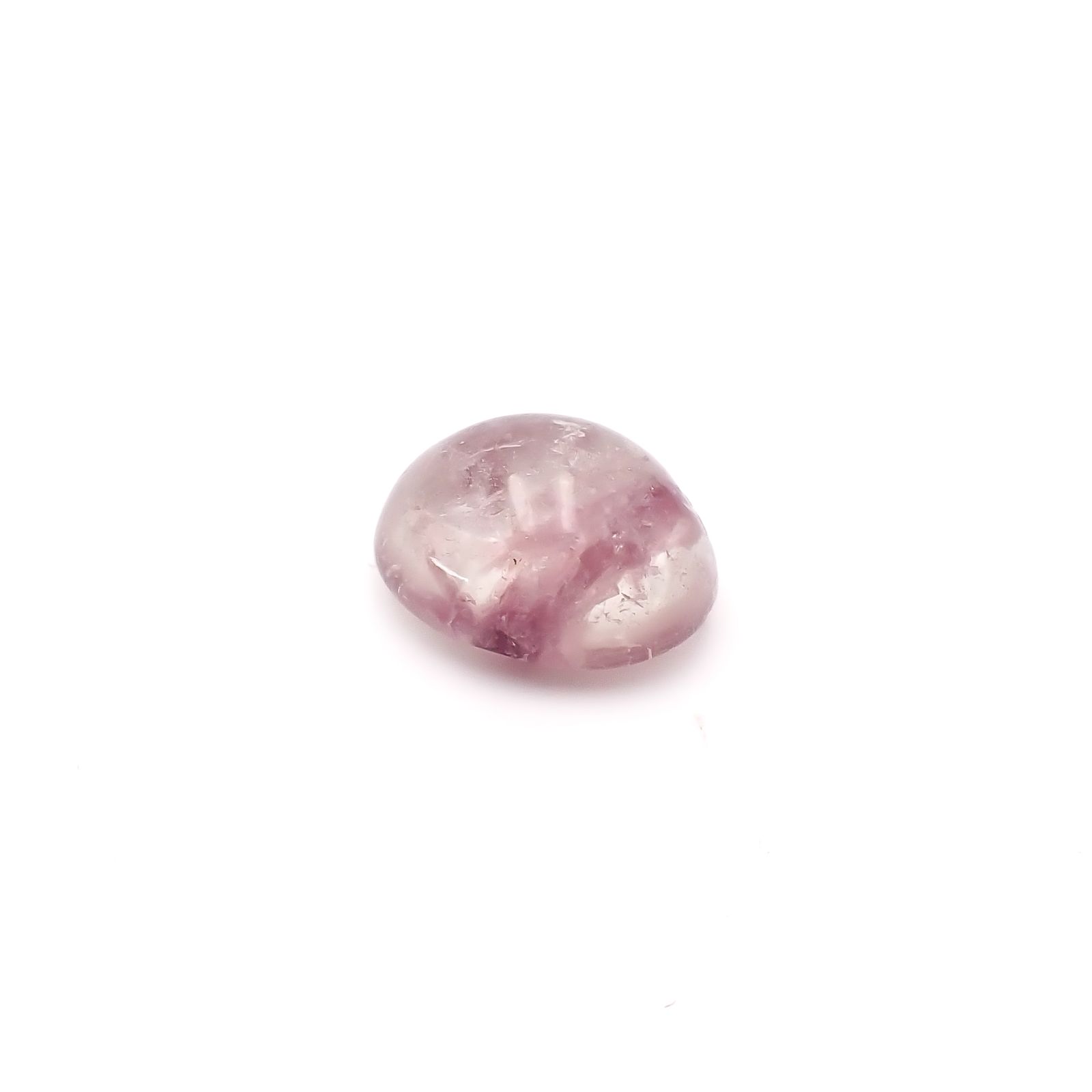 レピドライトインクォーツ ブラジル・ミナスジェライス州産 11.29ct / 15.7x13mm前後 [260331881]