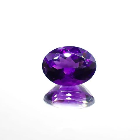 カラーシフトアメジスト(宝石名アメシスト)ブラジル/ウルグアイ産 8.92ct 識別済[220113953]16x11.9mm前後