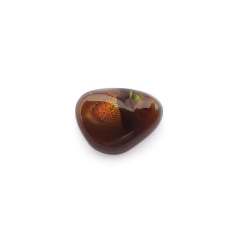 ◇フリーフォーム◇ファイヤーアゲート メキシコ産 4.24ct[220917770]13x10mm前後