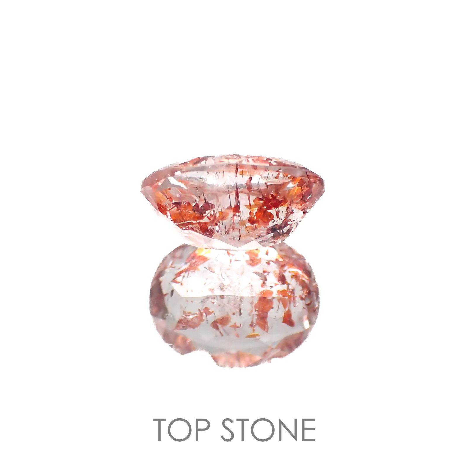 ファイヤークォーツ ナイジェリア産 1.76ct[220917576]9.1x7.1mm前後