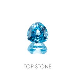 ブルージルコン カンボジア産 ルース 1.42ct[20117921]6×5.9mm前後
