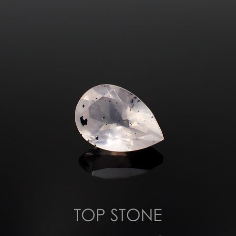 マイカインローズクォーツ ブラジル産 3.96ct[230220425]13.1x9.1mm前後