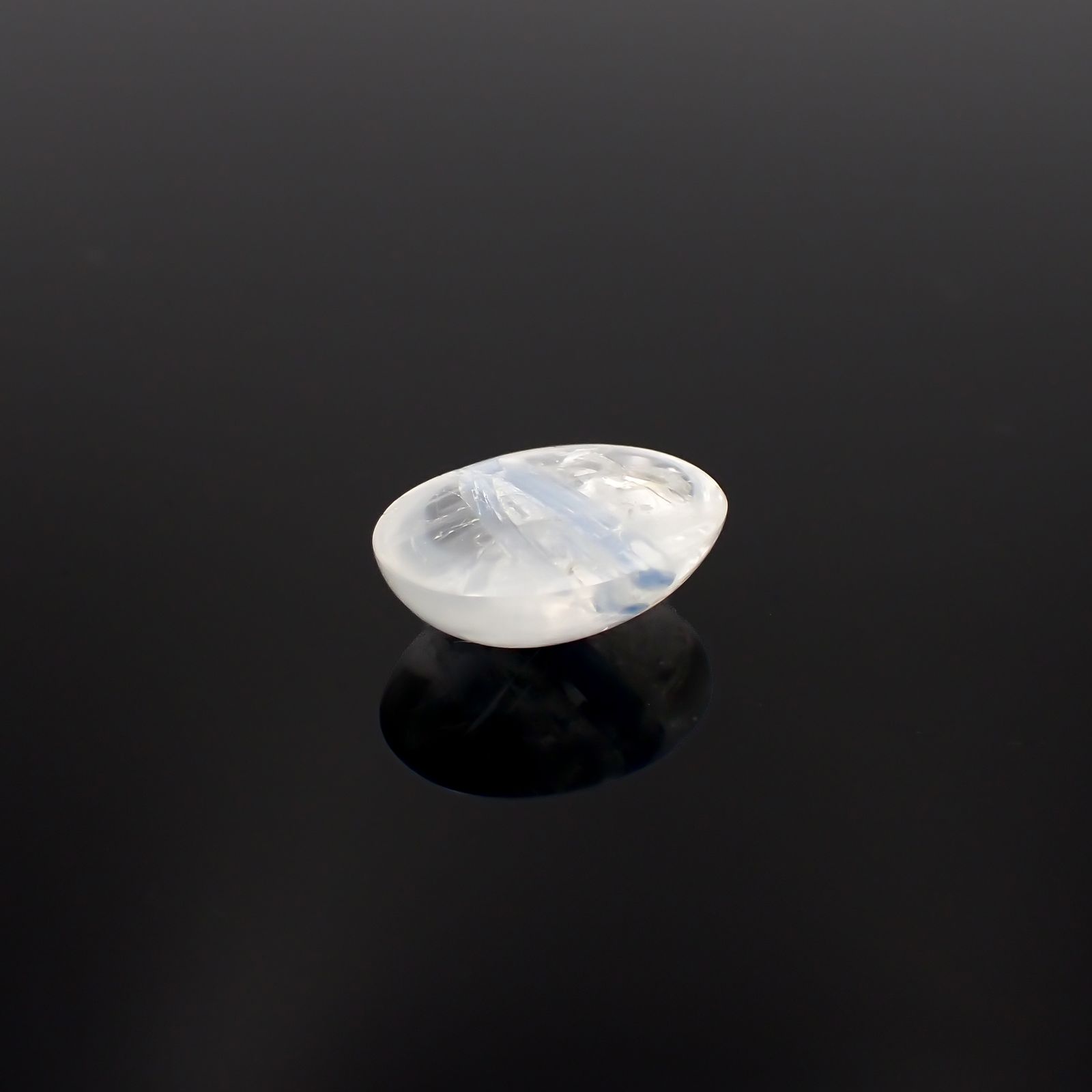 カイヤナイトインクォーツ ブラジル産 9.21ct[230421624]16.7x13mm前後