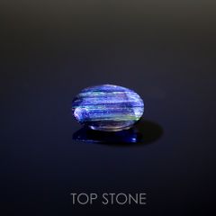 レインボースキャポライト ブラジル産 0.51ct[220616178]6.7x4.8mm前後