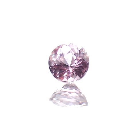 カラーシフト ピンクダイアスポア(宝石名ダイアスポア) アフガニスタン産 0.41ct 識別済[210912437]4.5×4.5mm前後