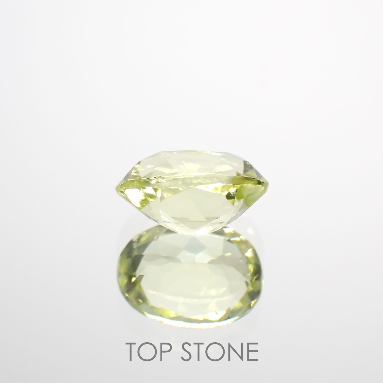 シリマナイト(宝石名シリマナイト)インド産 1.28ct 識別済[211113692]7.8x5.8mm前後