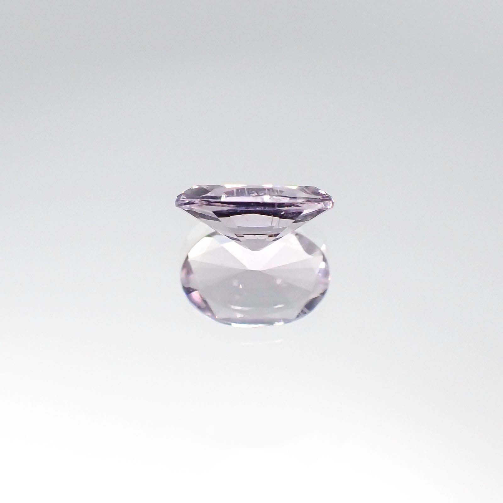 マリアライト(宝石名パープル・スキャポライト)タンザニア産 0.53ct 識別済[230722925]7.1x4.9mm前後