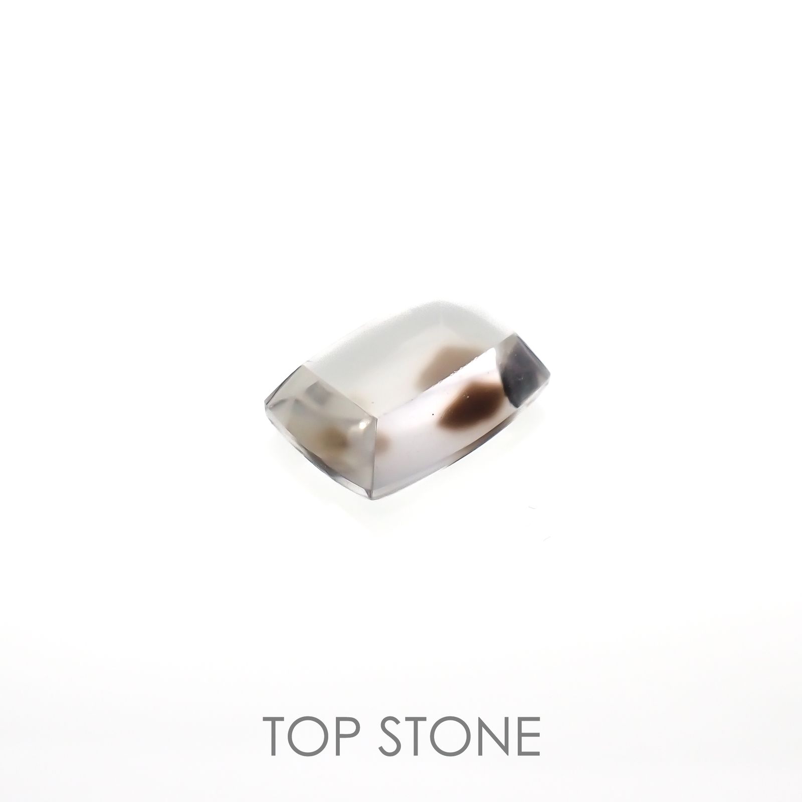 ダルメシアンクォーツ ブラジル産 10.87ct[220616096]16.7x11.9mm前後