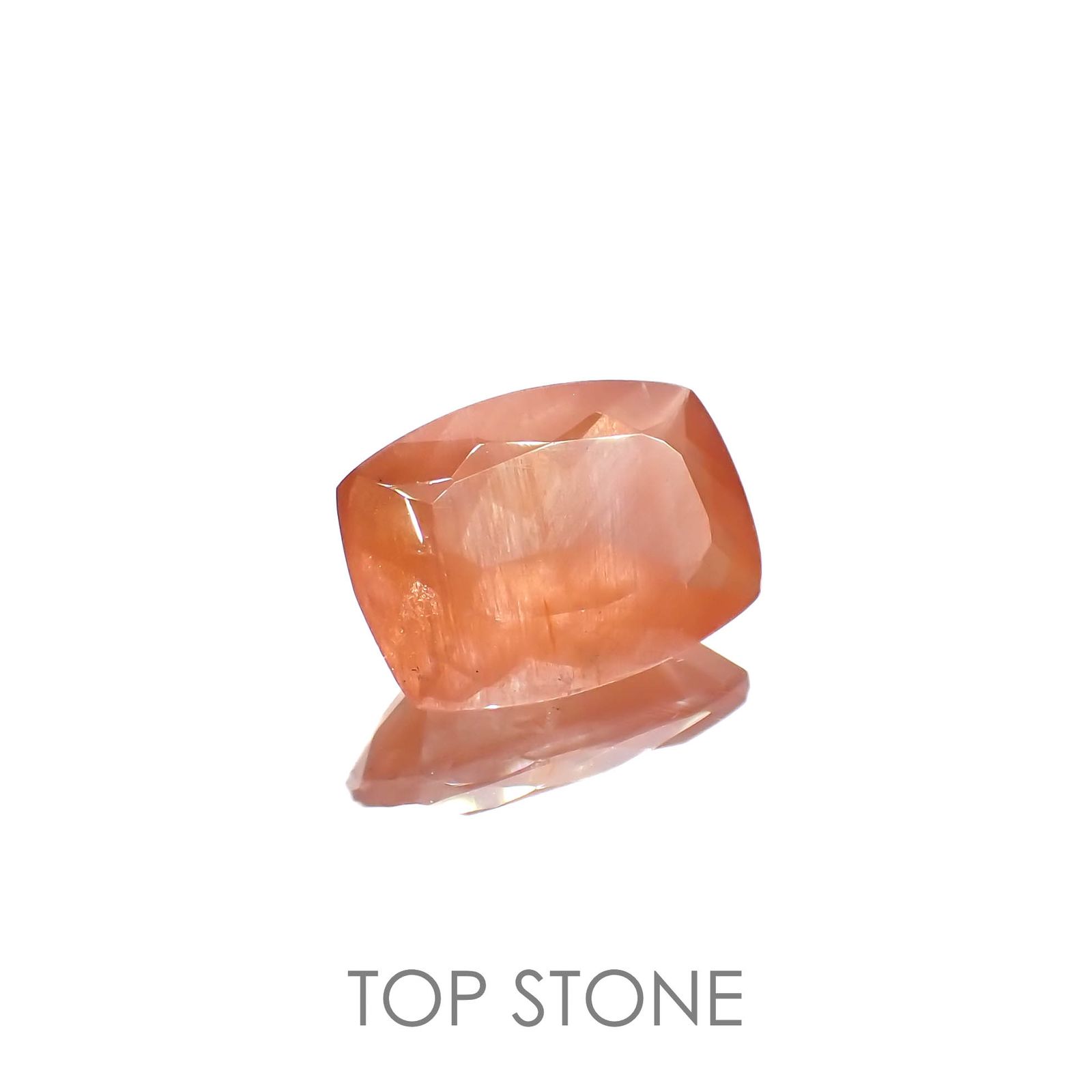 サンストーンスキャポライト(宝石名シーン・スキャポライト)タンザニア産 4.29ct 識別済[221219280]12.8x9.2mm前後