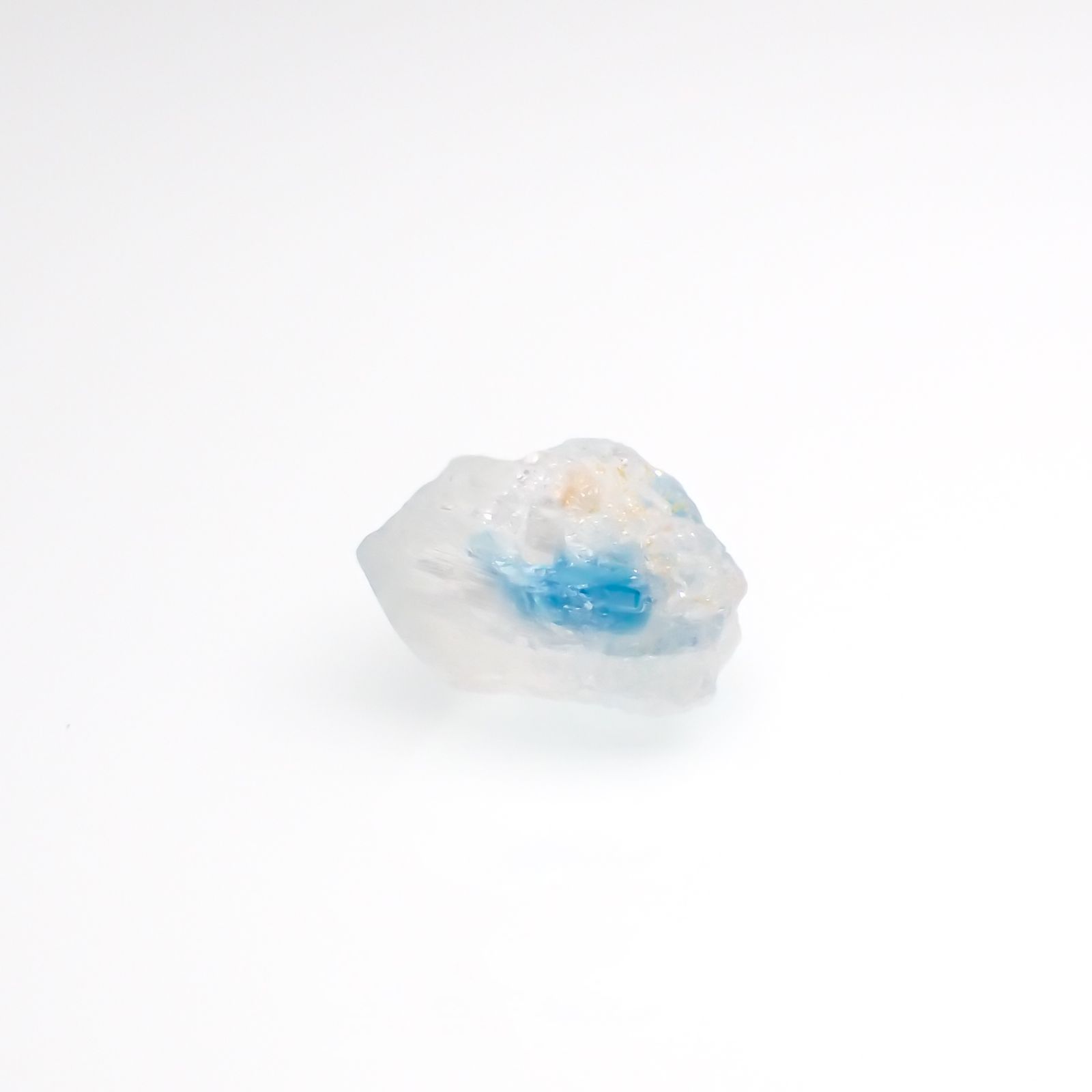 ユークレース 原石 ブラジル産 3.17ct[220115361]9.5x7mm前後