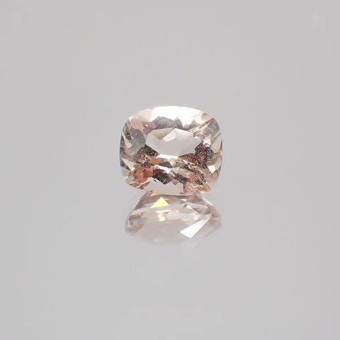 モルガナイト(宝石名モルガナイト)ナイジェリア産 1.18ct 識別済[231224423]6.8x5.9mm前後