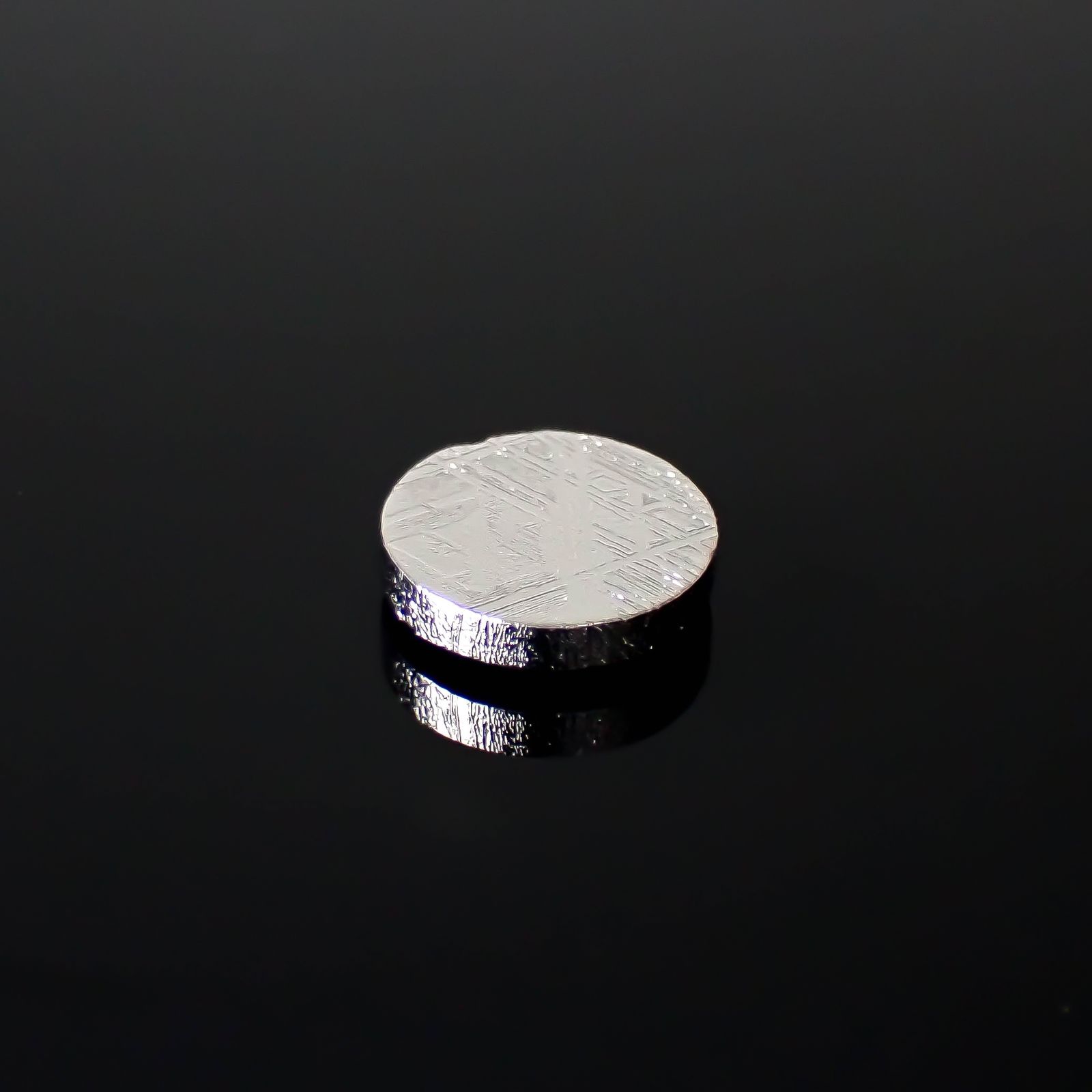 ムオニナルスタ隕石 発見地:スウェーデン 7.50ct[240125739]10.3x10.3mm前後