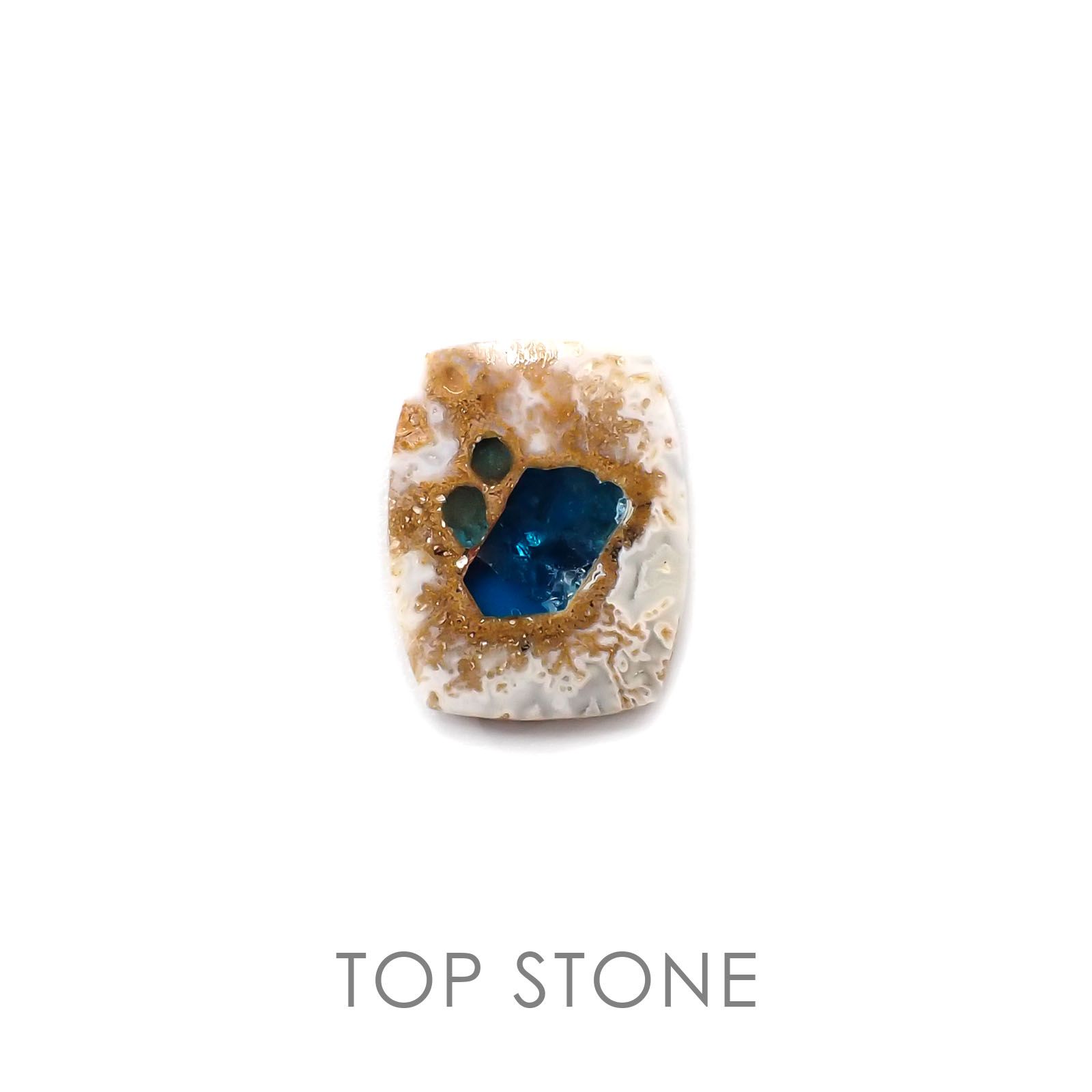 アパタイトインジャスパー 産 原石・結晶 3.77ct[20106939]14.7×11.6mm前後