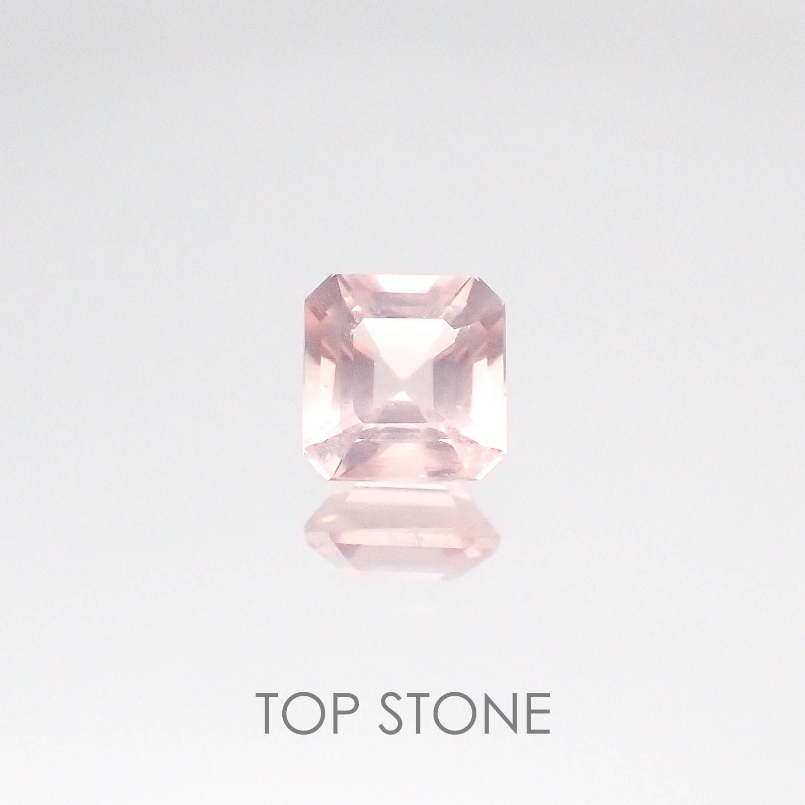 ディープローズクォーツ モザンビーク産 ルース 0.55ct[20084630]5×4.8mm前後