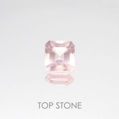 ディープローズクォーツ モザンビーク産 ルース 0.55ct[20084630]5×4.8mm前後