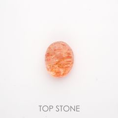 イリュージョンサンストーン(宝石名フェルドスパー) タンザニア産 3.11ct 識別済[210812315]10.2×8.2mm前後