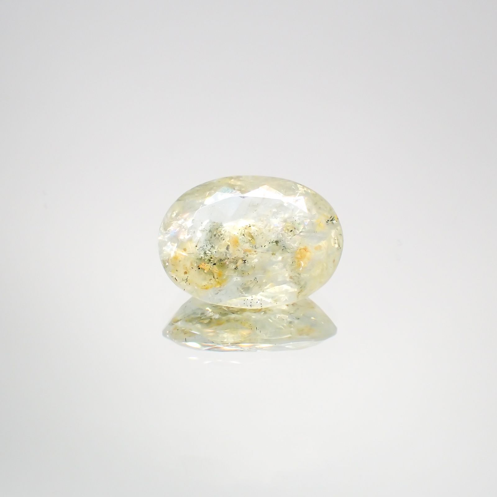 オーロラアクアマリン ブラジル産 8.03ct [220114387]16.5x12.4mm前後