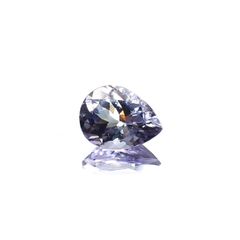 バイカラータンザナイト(宝石名タンザナイト) タンザニア産 ソ付(彩珠) 1.227ct / 7.9x5.9mm前後 [210711820]