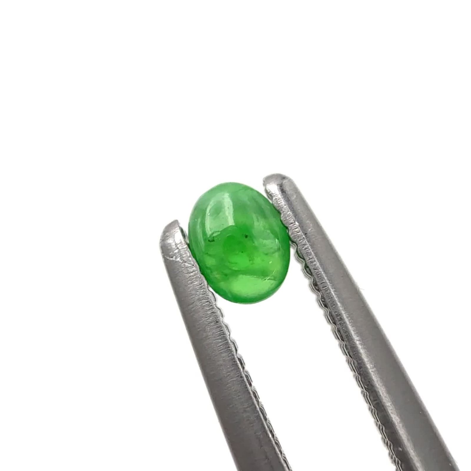 天然翡翠 濃緑色♥ ダイヤ1.07ct　10g　pt 鑑別付 翡翠 ビルマ産 0.10ct [250430304]3.5x2.7mm前後 | TOP STONE