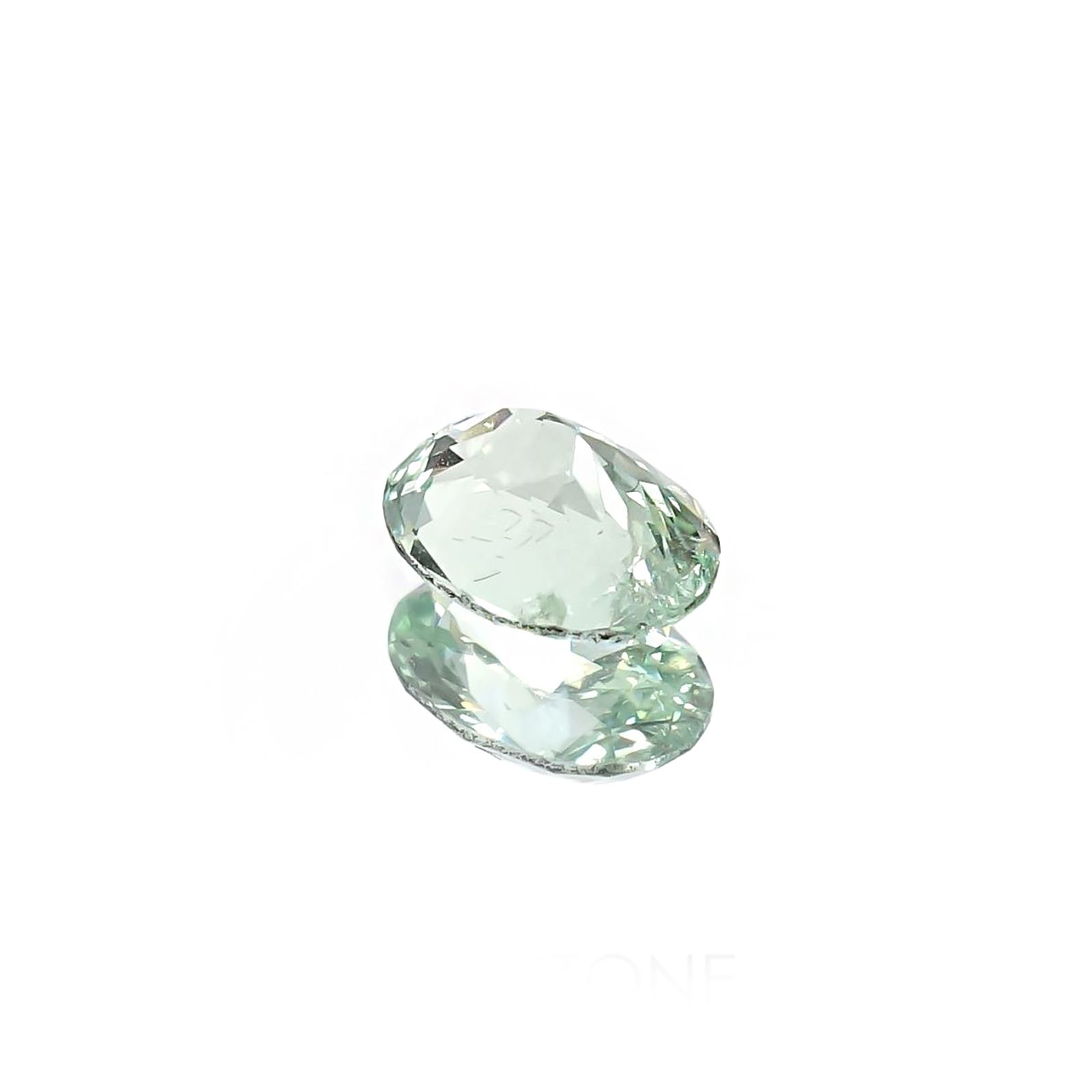 バナジウムコーネルピン(宝石名コーネルピン)タンザニア・タンガ州産 識別済 0.95ct / 7.2x5.3mm前後 [260815627]
