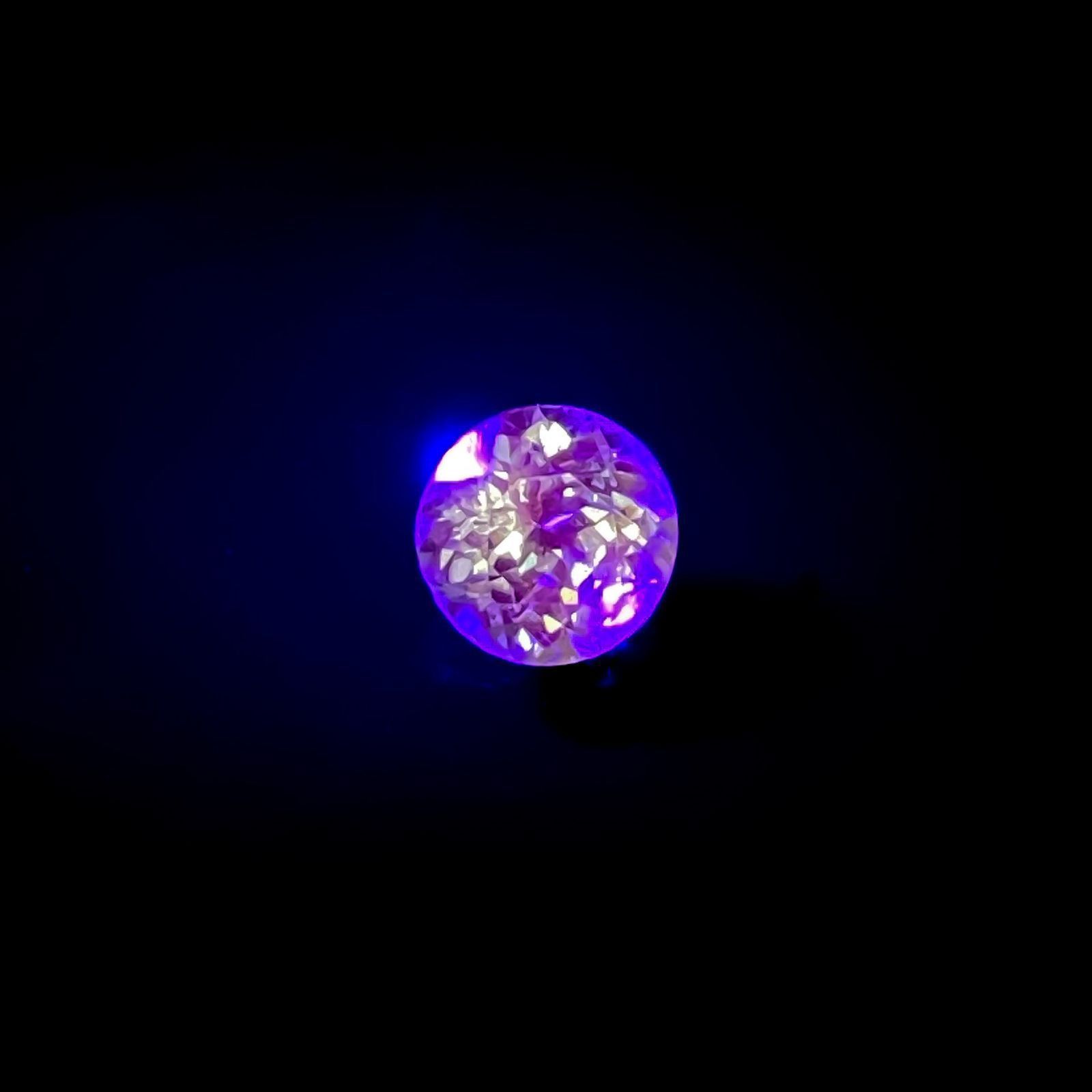 シーフォームカイヤナイト(宝石名カイヤナイト)タンザニア産 1.72ct 識別済[220616284]7.1x7.1mm前後