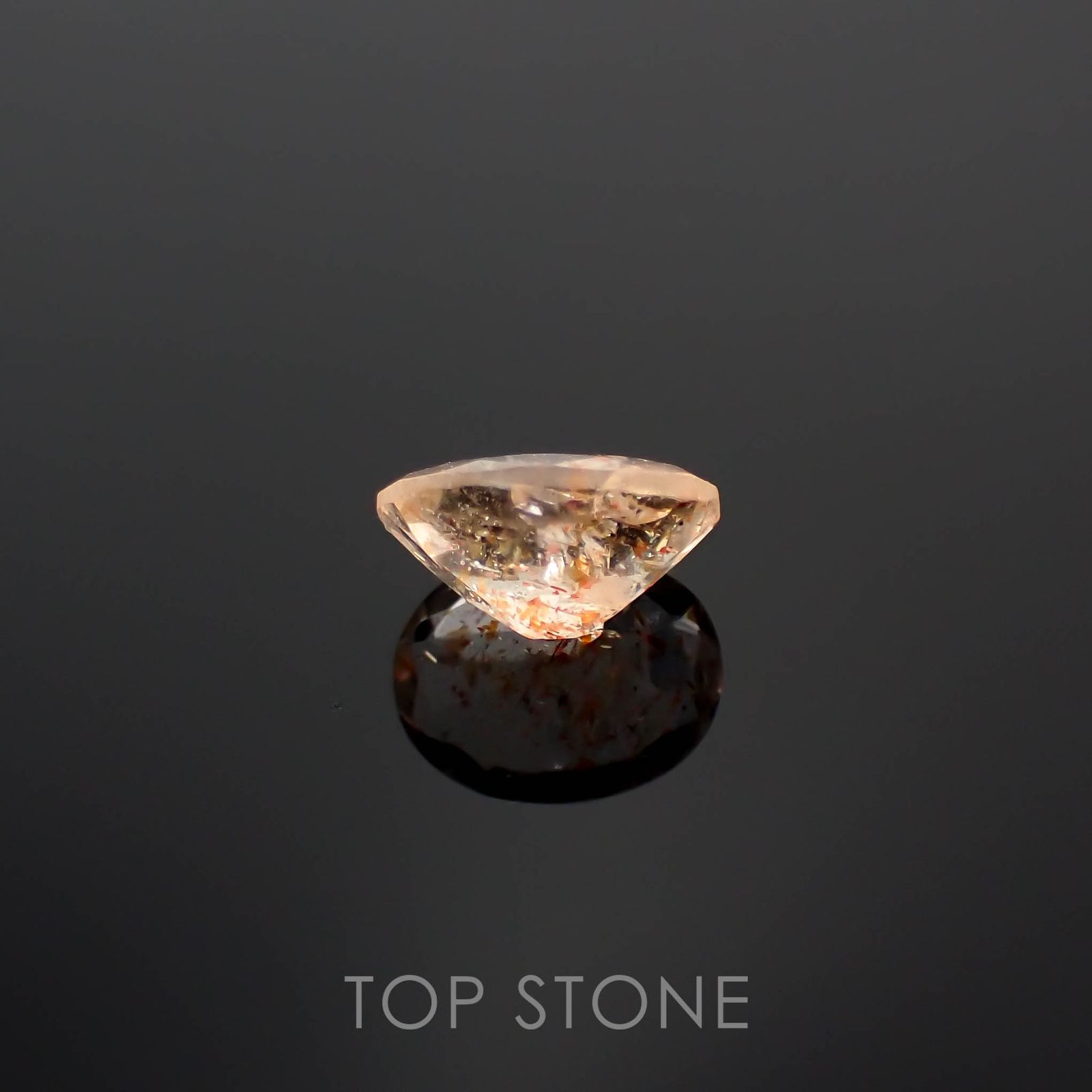 イリュージョンサンストーン タンザニア産 1.59ct[230120119]9x7.1mm前後