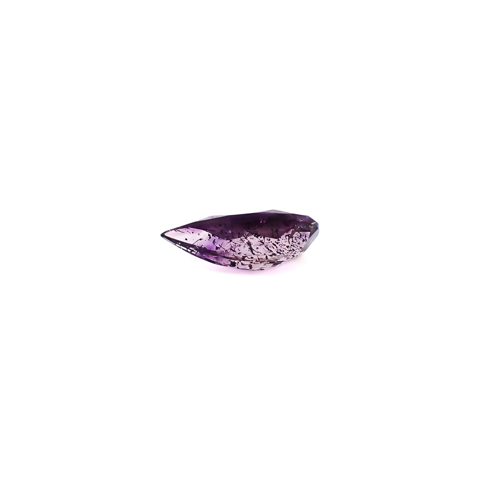 アメジストエレスチャル ブラジル産 3.45ct / 16x7.6mm前後 [260933034]