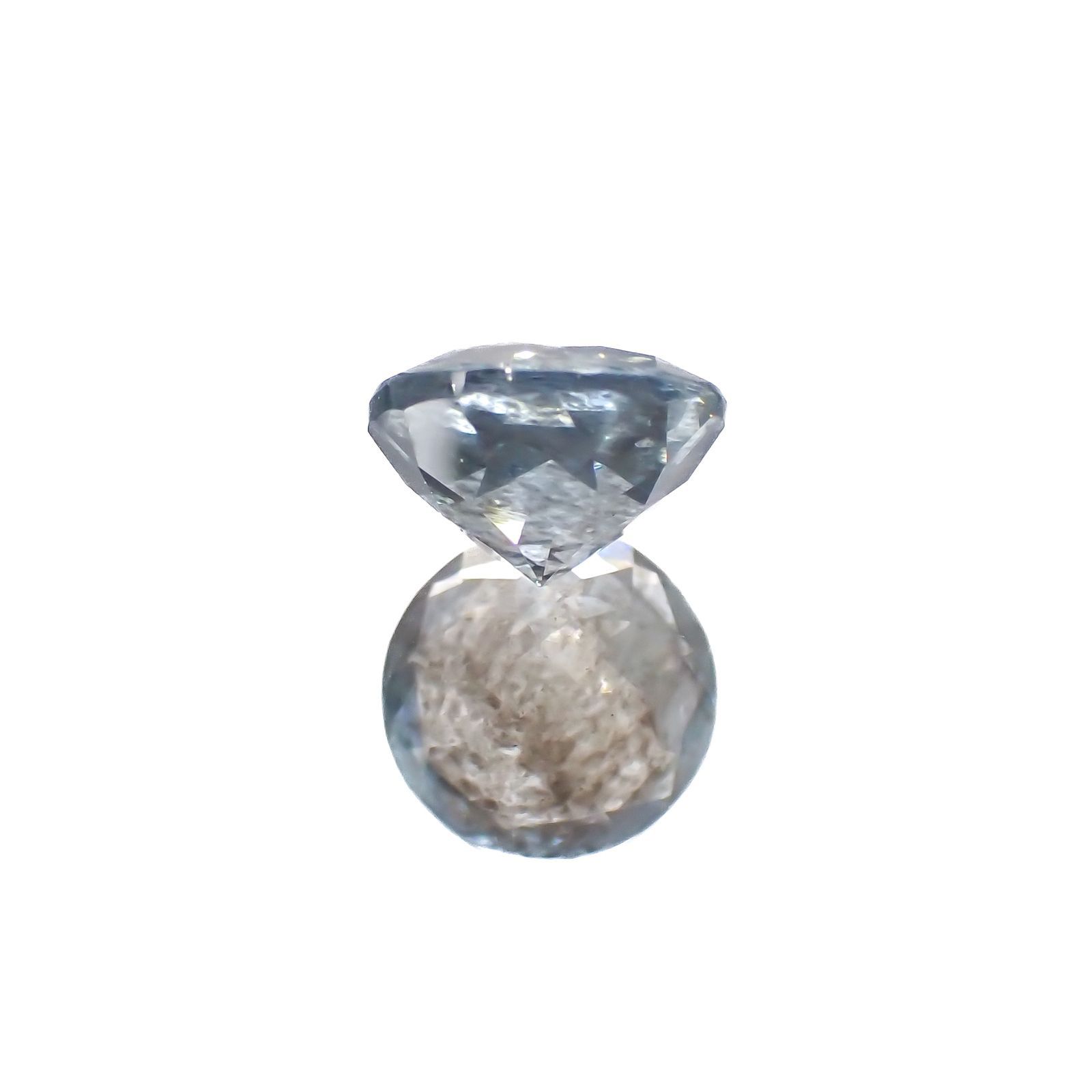 アベンチュリンアクアマリン ナイジェリア産 1.18ct[220917712]7x6.9mm前後