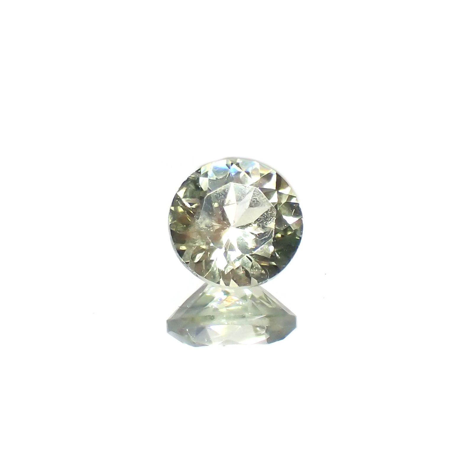 モンタナサファイア(宝石名サファイア)アメリカ・モンタナ州産 0.48ct 識別済[230321284]4.6x4.6mm前後