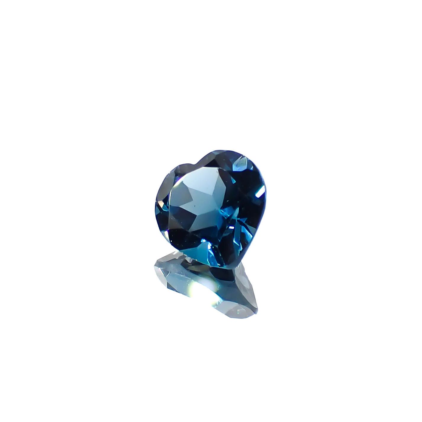 ロンドンブルートパーズ ブラジル産 1.51ct / 7.1x7.1mm前後 [250931125]