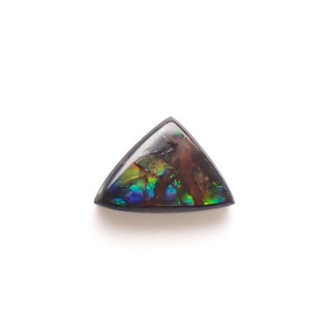 アンモライト トリプレット カナダ産 2.48ct[230823120]7.4x10.9mm前後