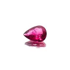 パープルトルマリン(宝石名パープル・トルマリン)ブラジル産 識別済 0.98ct / 8.1x6mm前後 [260323897]