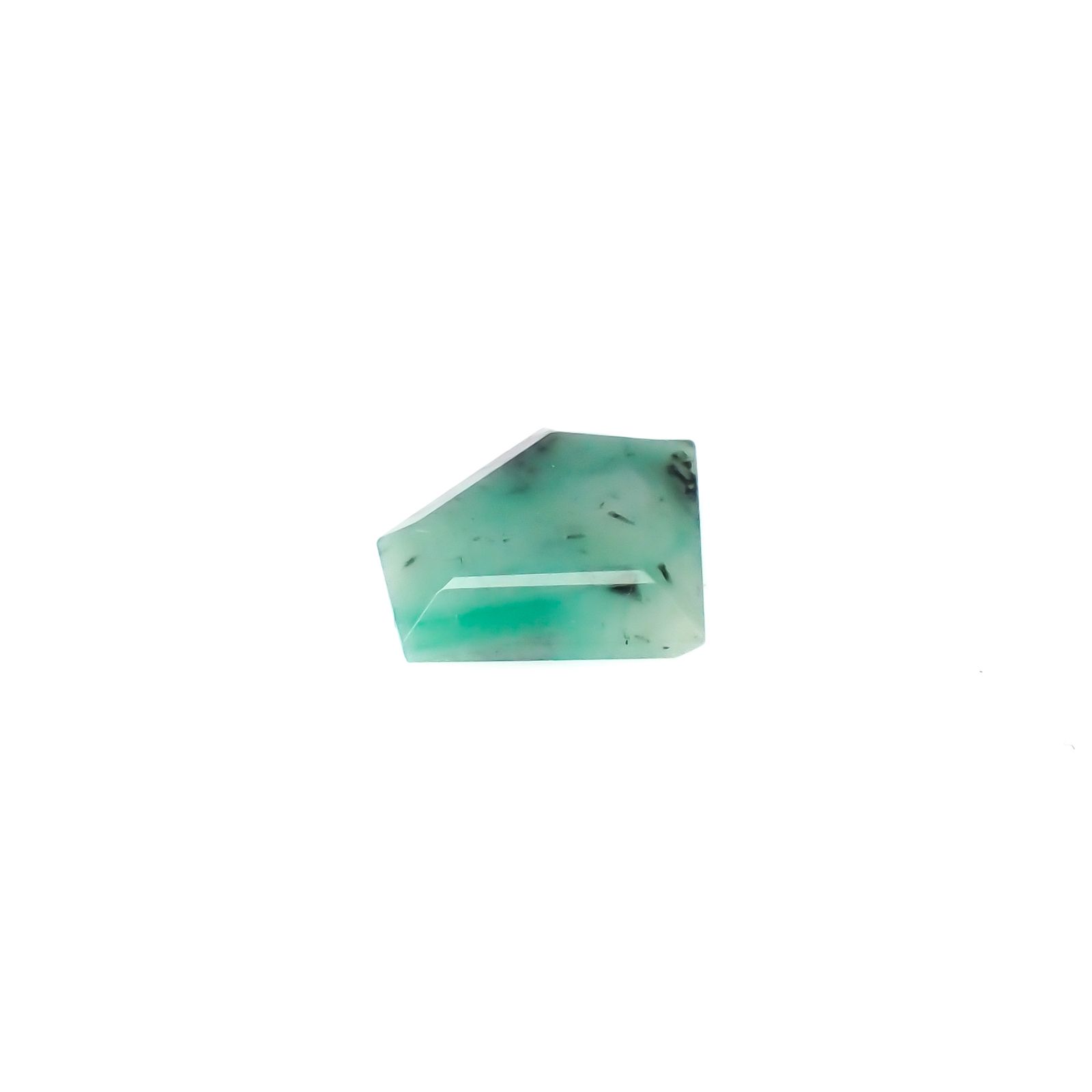 ◇カスタムカット◇エメラルド ブラジル産 2.53ct[240326482]14.2x11.1mm前後