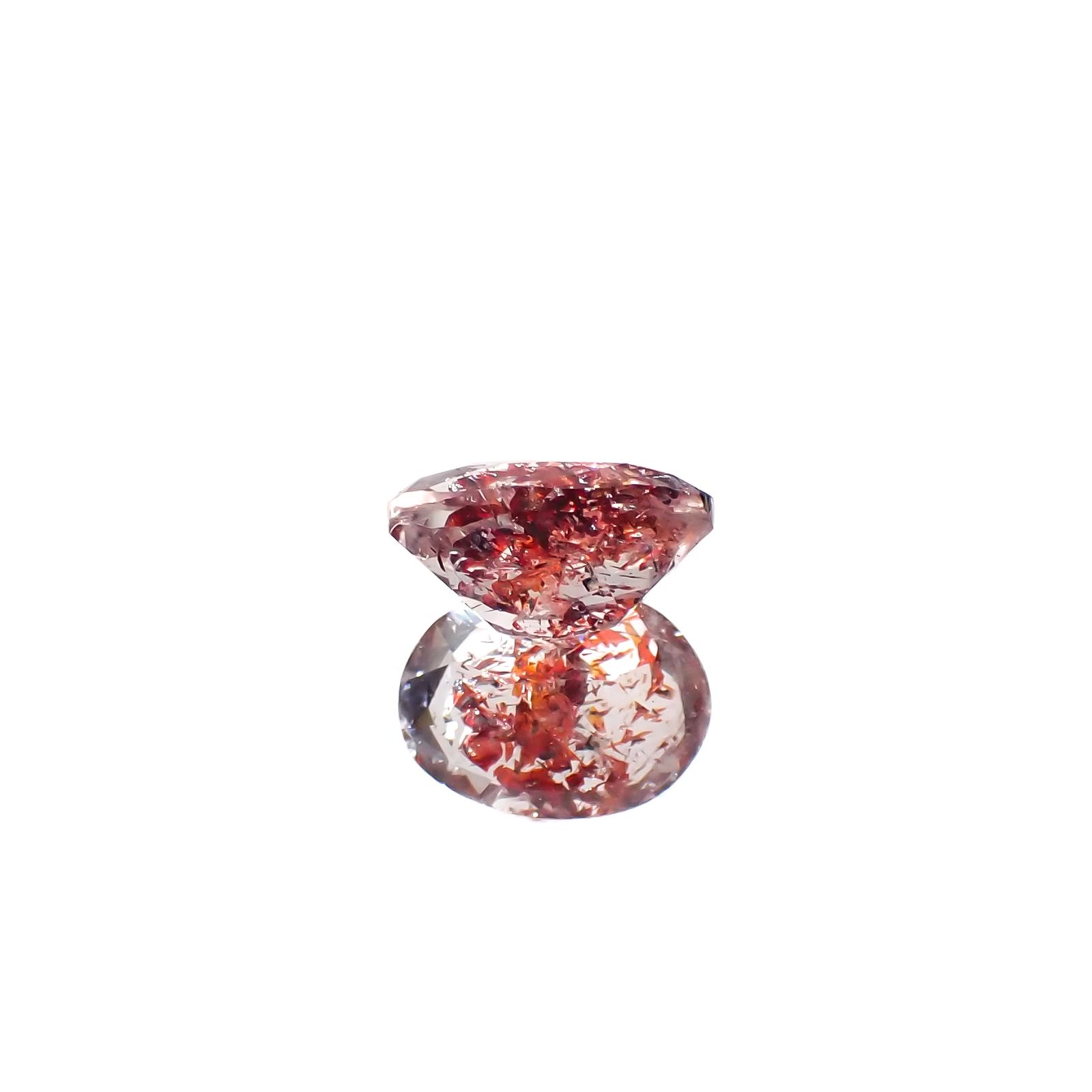 ファイヤークォーツ ナイジェリア産 1.23ct[240326718]8.1x6.1mm前後