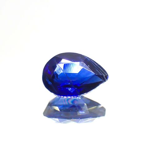 カイヤナイト(宝石名カイヤナイト)ネパール産 0.87ct 識別済[230622475]7.1x4.9mm前後