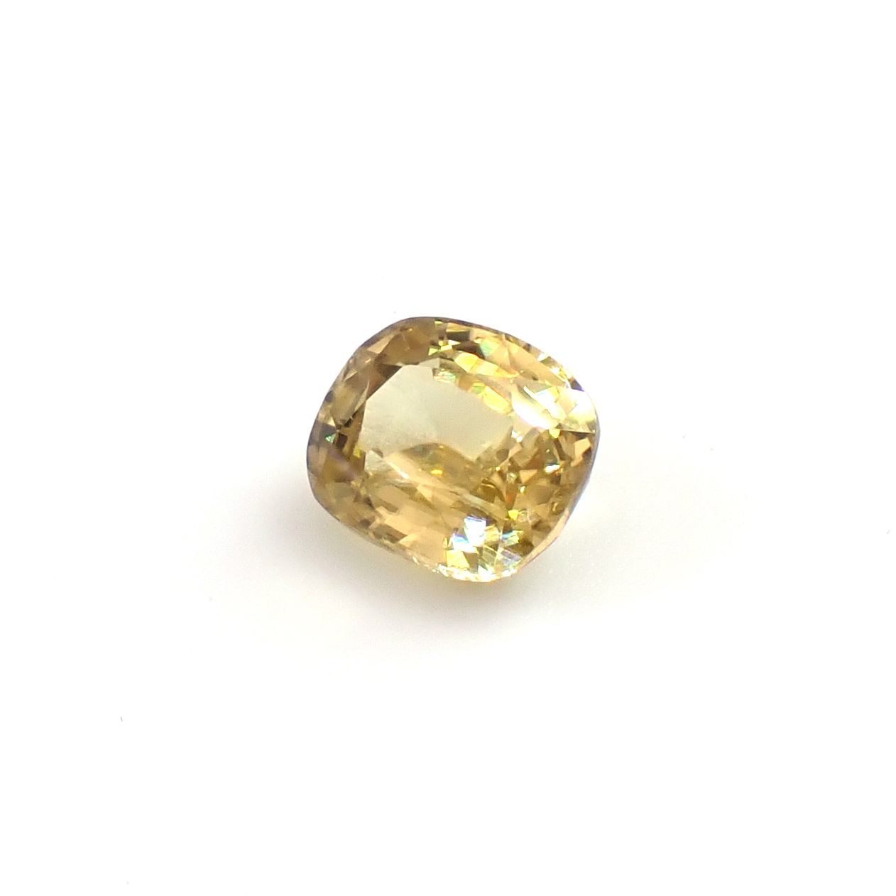 イエロージルコン スリランカ/カンボジア産 2.59ct / 7.7x6.7mm前後 [260932968]