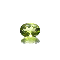 ブラックリリーパッドペリドット アメリカ・アリゾナ州産 1.49ct[231224612]8x6.1mm前後