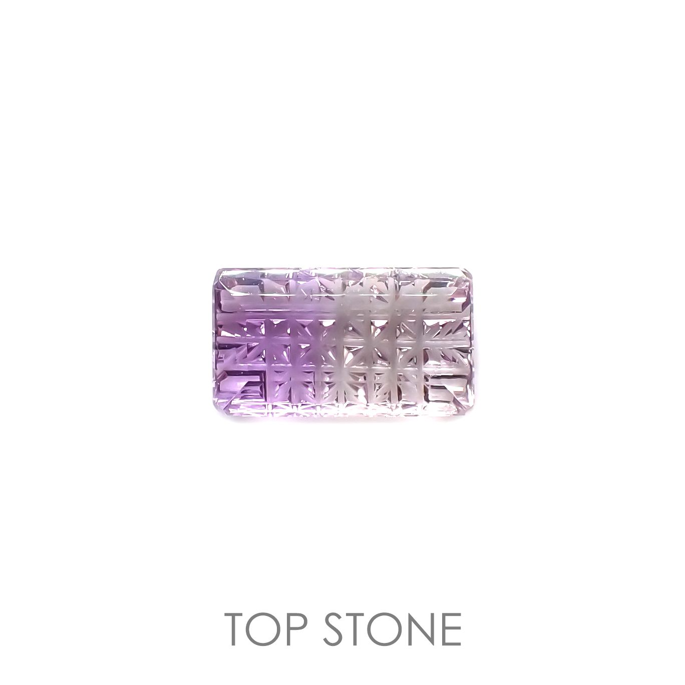 ◇甲州貴石切子Plus Three◇アワーグラスアメジスト カード付き モロッコ産 2.55ct[220114604]11.8x6.7mm前後