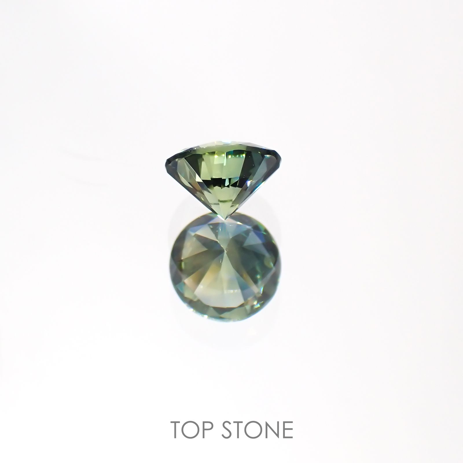 バイカラーサファイア(宝石名バイカラー・サファイア)タンザニア/マダガスカル産 0.52ct 識別済[220113892]5x5mm前後