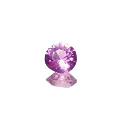 シルキーピンクサファイア 非加熱 ベトナム産 0.38ct[230120258]4.2x4.1mm前後