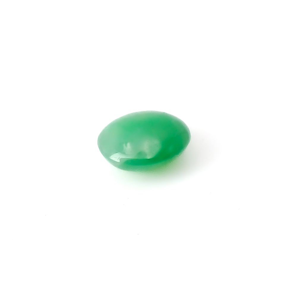 翡翠 ビルマ産 0.68ct / 5.9x5.2mm前後 [260532116]