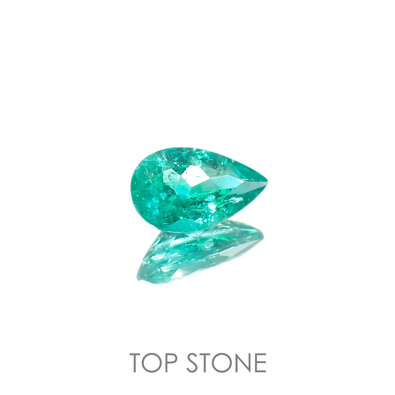 パライバトルマリン(宝石名トルマリン/別名パライバ・トルマリン) ブラジル産 1.19ct GIA鑑付[19110902]9.5×5.7mm前後