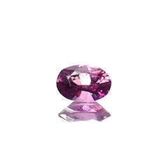 パープルサファイア 非加熱 パキスタン・カシミール地方産 0.28ct[240628400]4.7x3.4mm前後